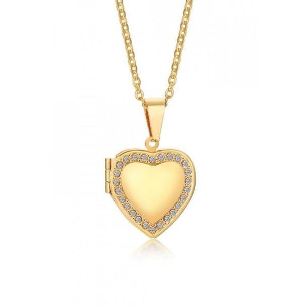 Dámský náhrdelník s otevíracím přívěskem 19