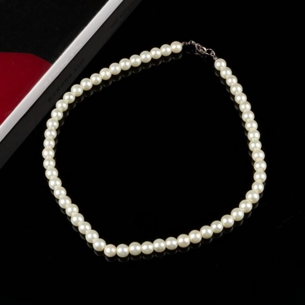 Dámsky náhrdelník s perlami D63 1