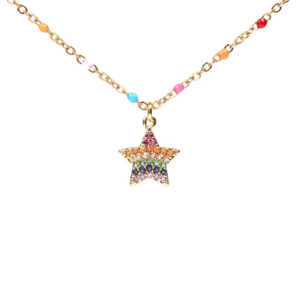 Dámský náhrdelník s přívěskem D292 2