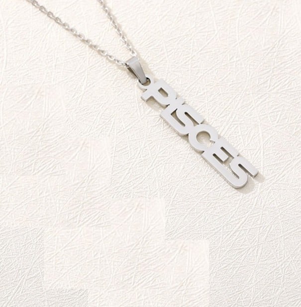 Dámský náhrdelník zvěrokruh stříbrná 8