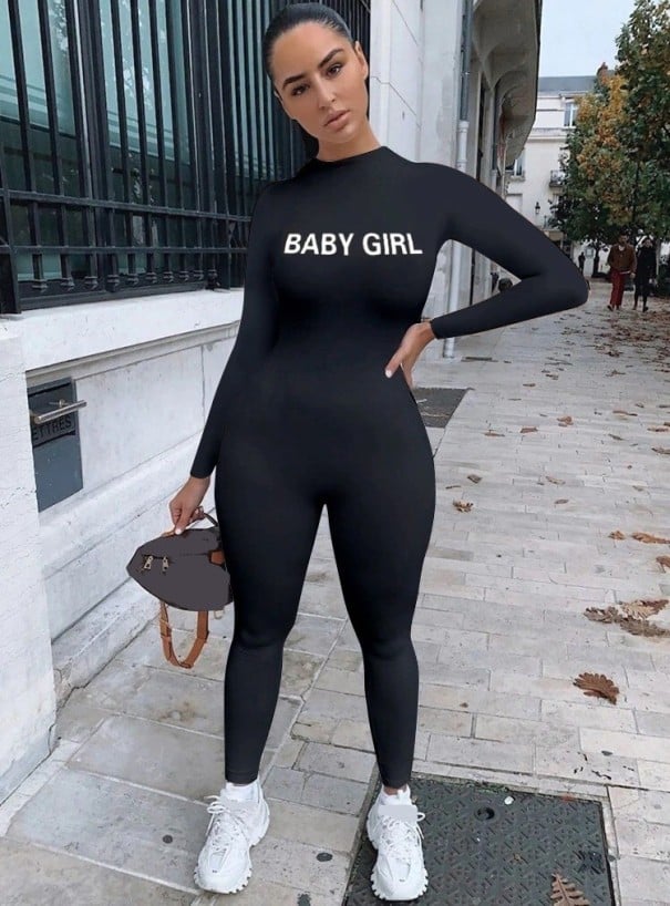 Dámsky overal baby girl čierna L