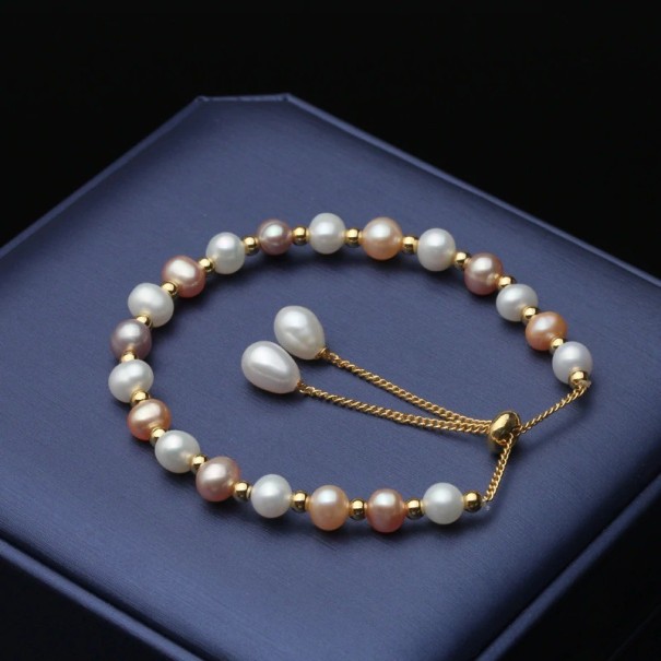 Dámský perlový náramek P194 1