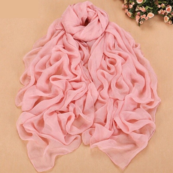 Dámský plážový šátek růžová