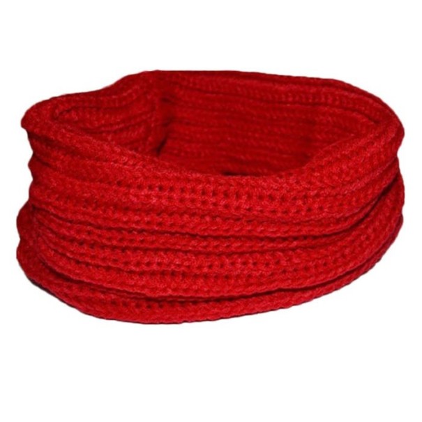 Dámsky pletený nákrčník J845 červená