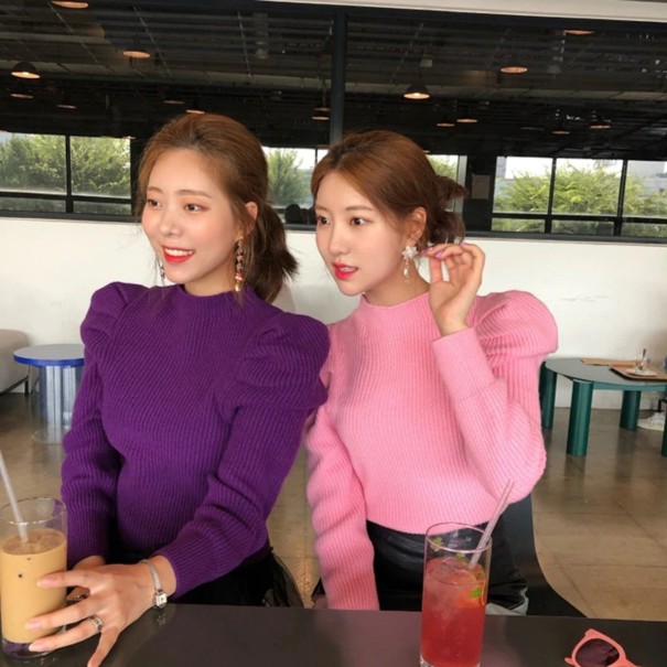 Dámsky pletený sveter A2107 Dámsky pletený sveter A2107