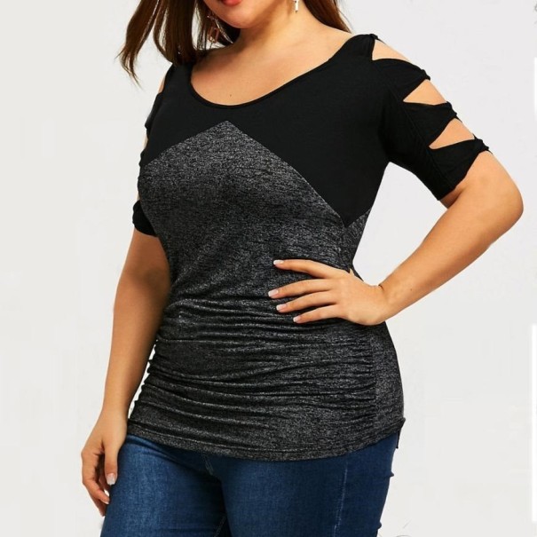 Dámsky plus size top 3XL