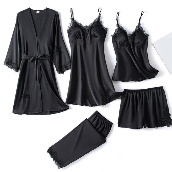 Dámský pyžamový set P2581 černá S