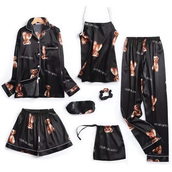 Dámsky pyžamový set P2830 čierna S