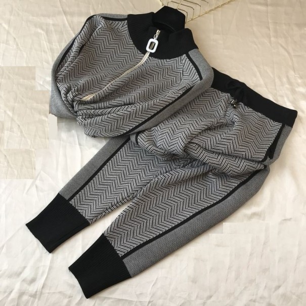 Dámský svetr a kalhoty A2560 černá M
