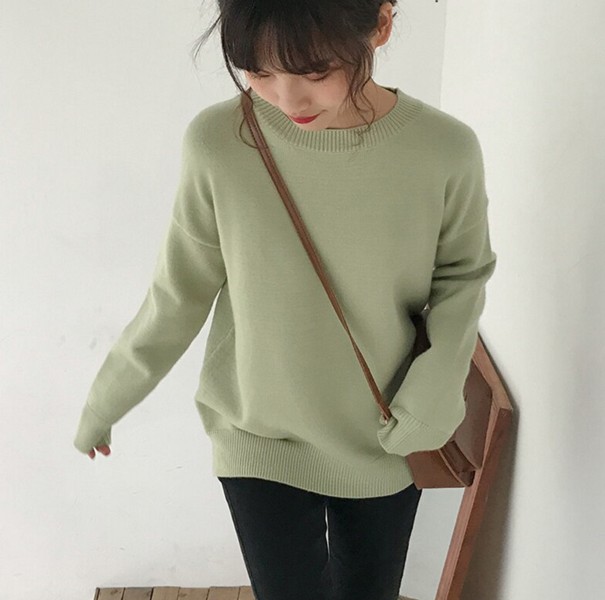 Dámský svetr G232 zelená