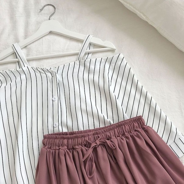 Damtopp och shorts B947