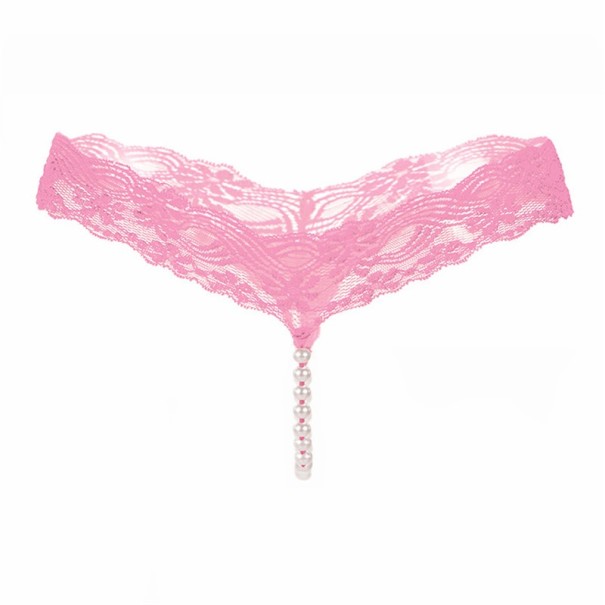 Damtrosa med pärlor ljusrosa