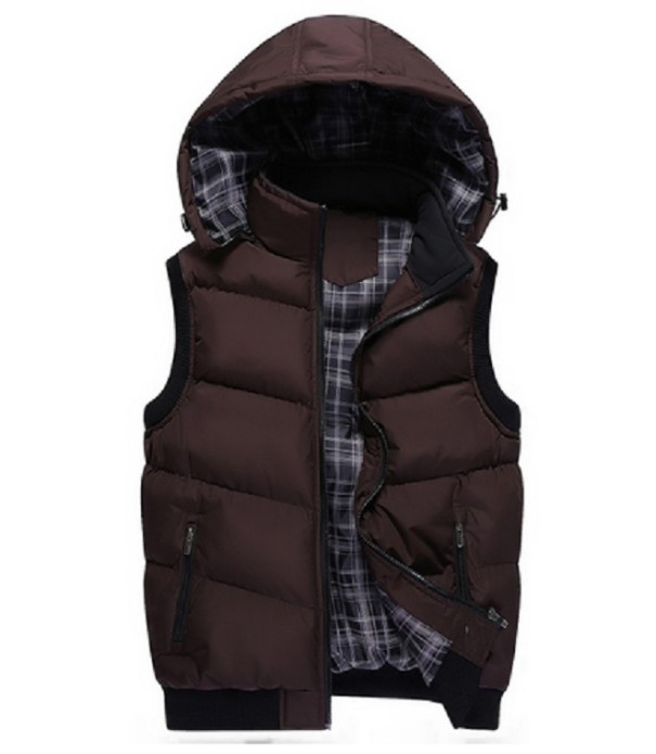 Danny J950 férfi mellény kávé 3XL