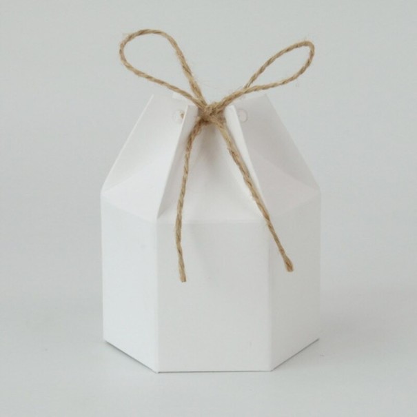 Darčeková krabička 50 ks C603 biela