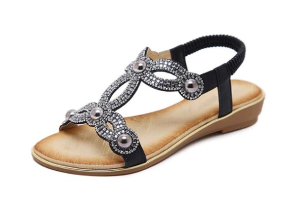 Darlie-Sandalen für Damen schwarz 37