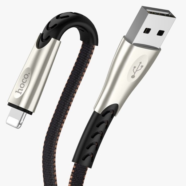 Datakabel til Apple Lightning til USB 1,2 m sort
