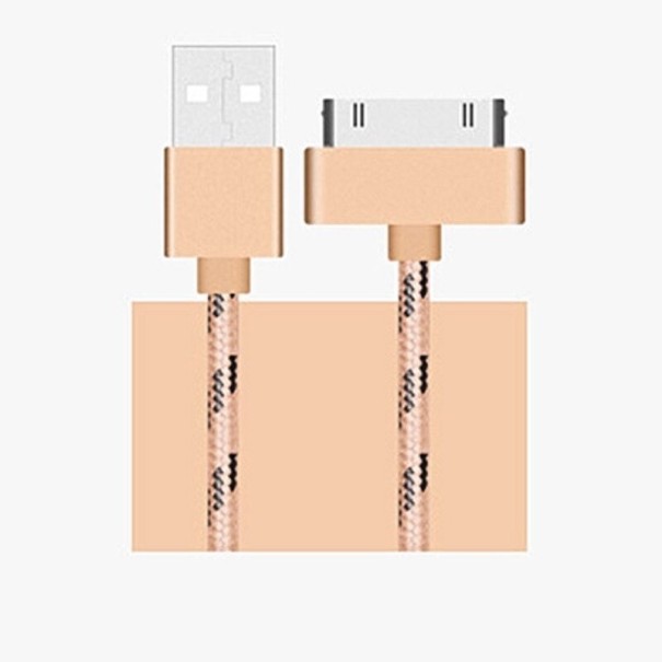 Datenkabel für Apple 30-Pin / USB K635 golden