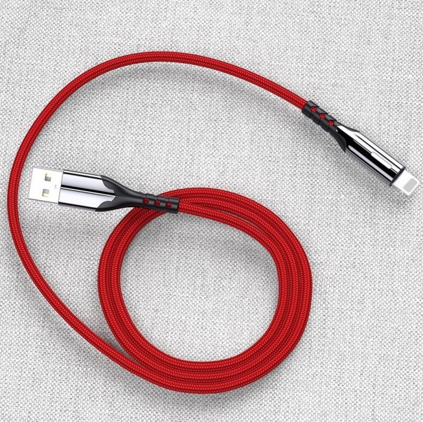 Datenkabel für Apple Lightning auf USB K620 rot 3 m