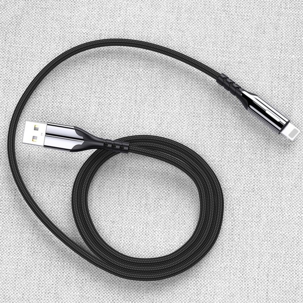 Datenkabel für Apple Lightning auf USB K620 schwarz 1 m