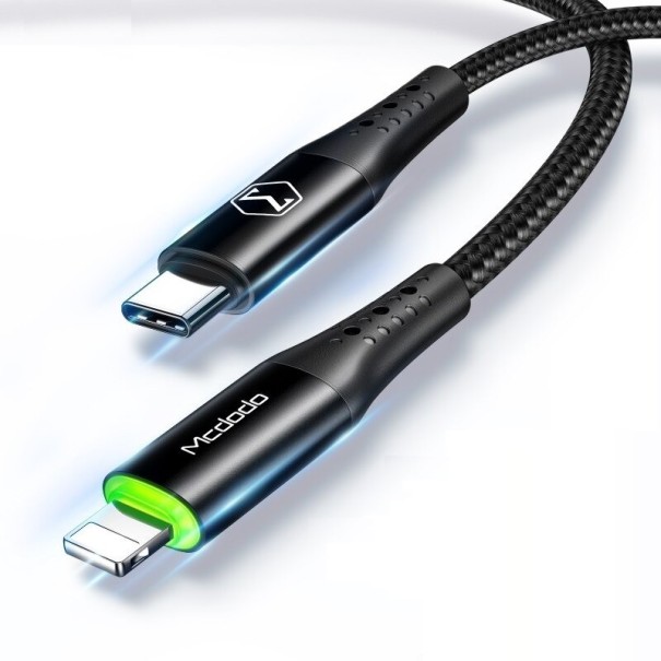 Datenkabel für Apple Lightning / USB-C K656 1,8 m