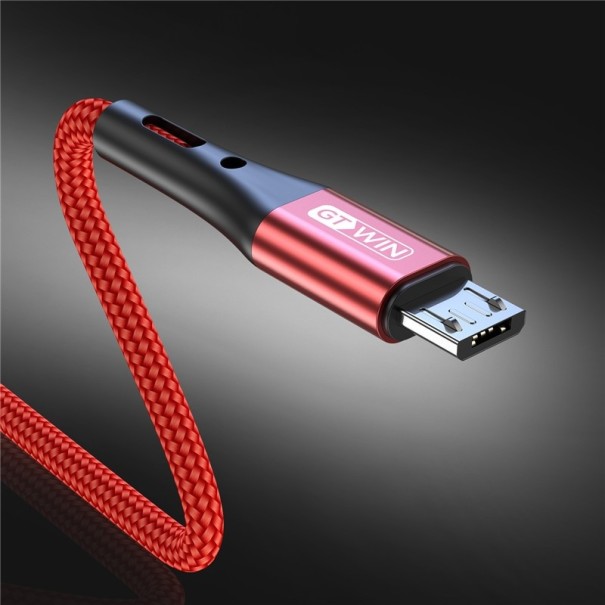 Datenkabel USB / Micro USB K488 rot 2 m