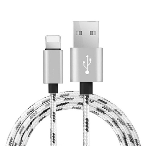 Datový kabel Apple Lightning K484 stříbrná