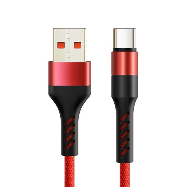 Dátový kábel pre USB-C / USB K512 červená