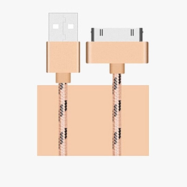 Datový kabel pro Apple 30-pin / USB K635 zlatá