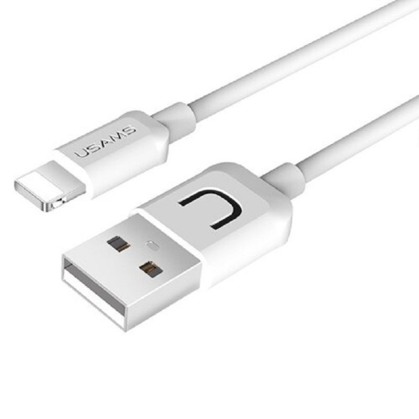 Datový kabel pro Apple Lightning na USB K558 bílá