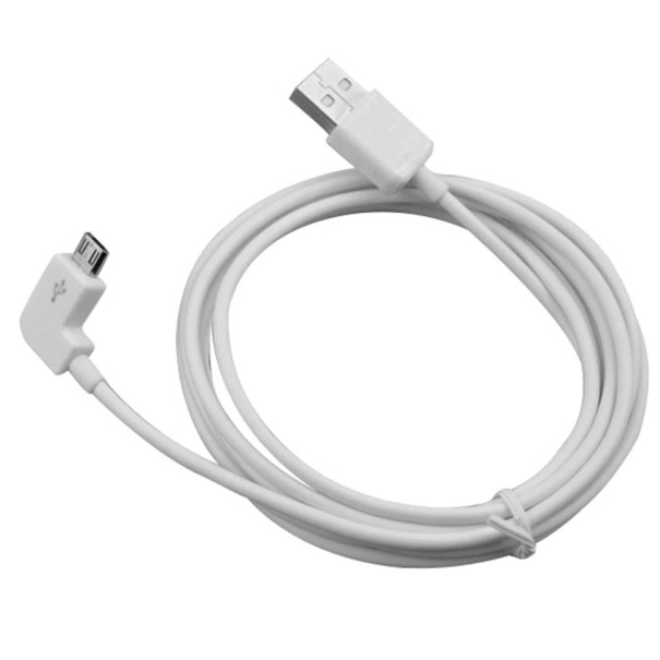 Dátový kábel USB / Micro USB K567 biela 5 m