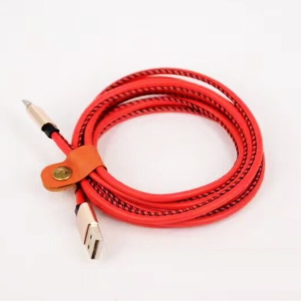 Dátový kábel USB na Micro USB 1 m K684 červená