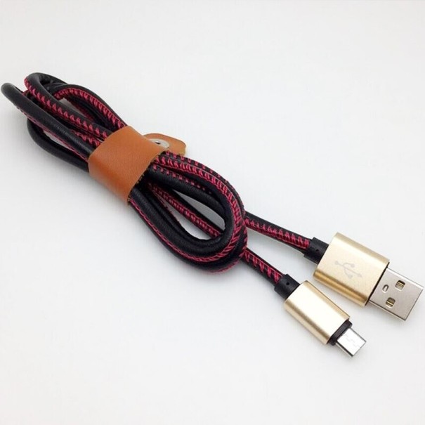 Dátový kábel USB na Micro USB 1 m K684 čierna