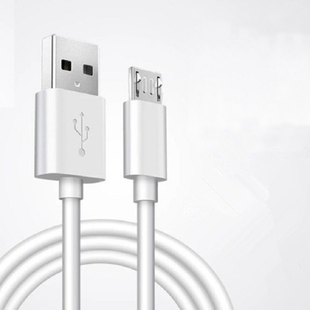 Dátový kábel USB na Micro USB K549 biela 1 m