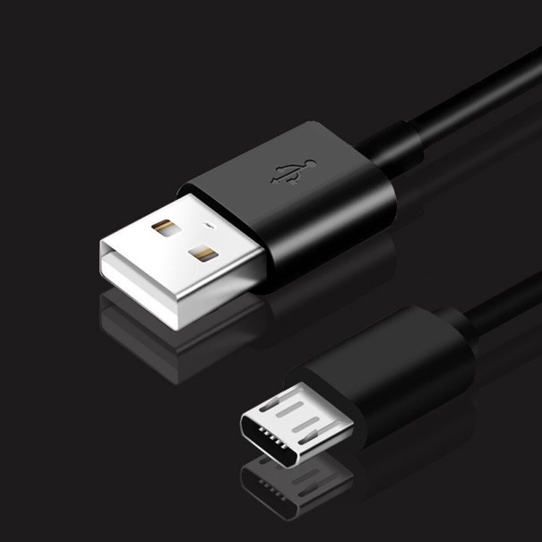Datový kabel USB na Micro USB K658 černá 25 cm