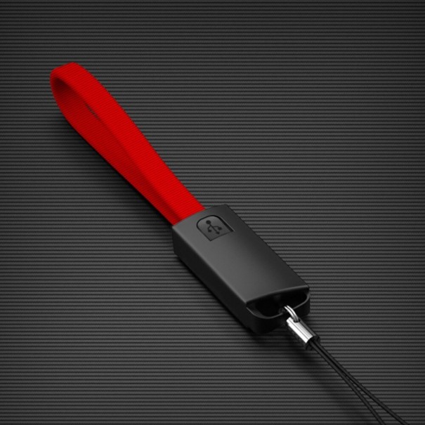 Datový kabel USB na Micro USB / USB-C K56 červená 2