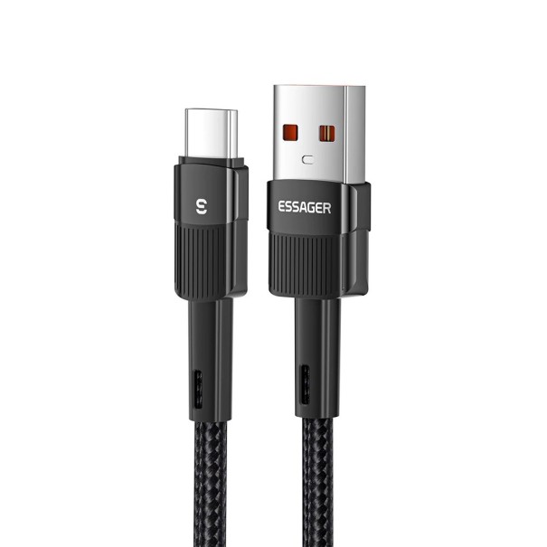 Dátový kábel USB na USB-C 2 m P3972 čierna