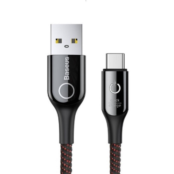 Datový kabel USB na USB-C K544 černá