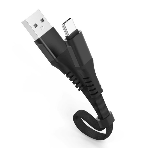 Datový kabel USB na USB-C K592 černá