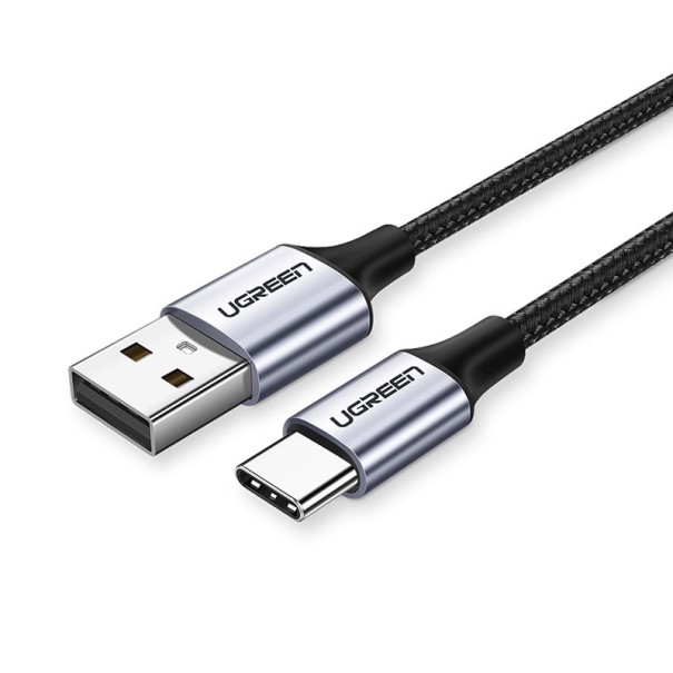 Datový kabel USB / USB-C K435 šedá 2 m