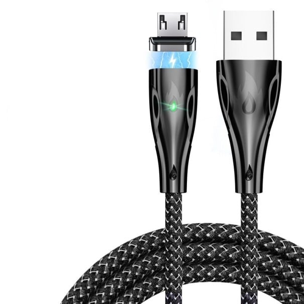 Datový magnetický USB kabel K500 černá 1 m 1