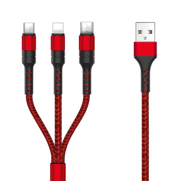 Datový USB kabel Micro USB / USB-C / Lightning 7