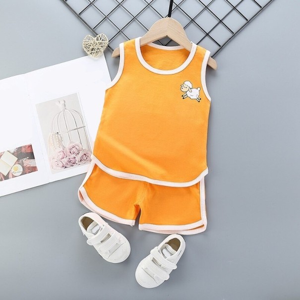 Débardeur et shorts pour enfants L1149 5 H