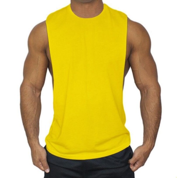Débardeur Homme T1949 jaune XL 1