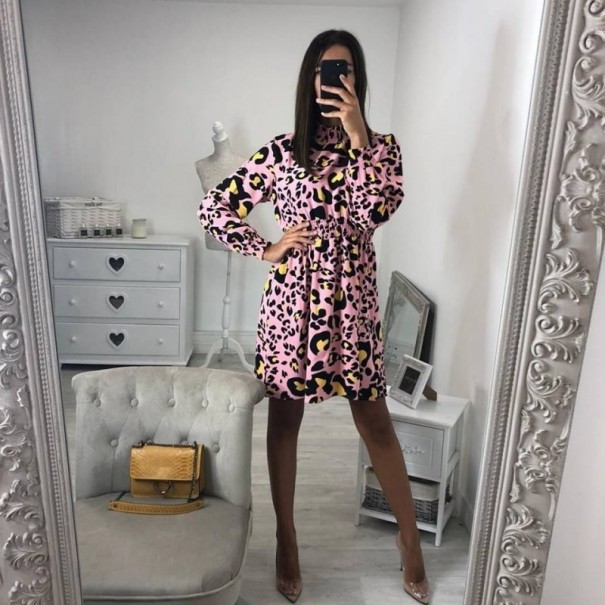 Debora női ruha rózsaszín S Debora női ruha rózsaszín S