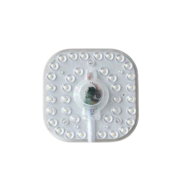Decken-LED-Lampe quadratisch 13 cm 18W kaltweiß kompaktes LED-Leuchten für die Decke in Wohnungen, Fluren und technischen Räumen