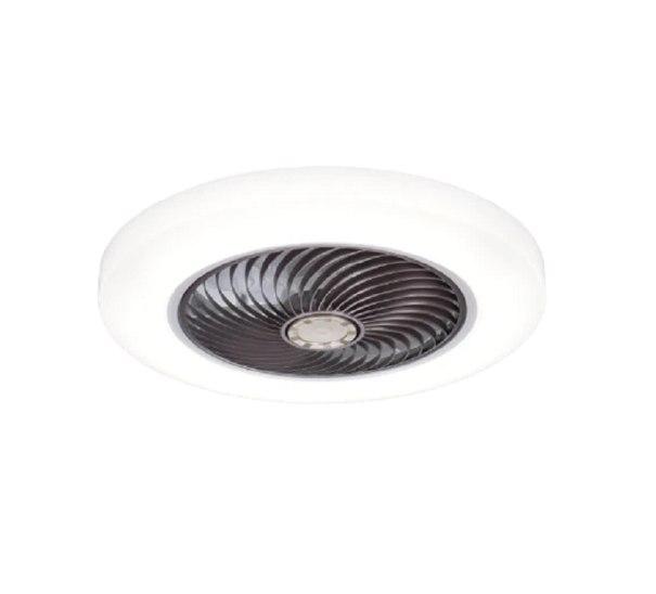 Deckenventilator Deckenventilator mit LED-Licht und App-Steuerung 220 V 52 x 20 cm braun