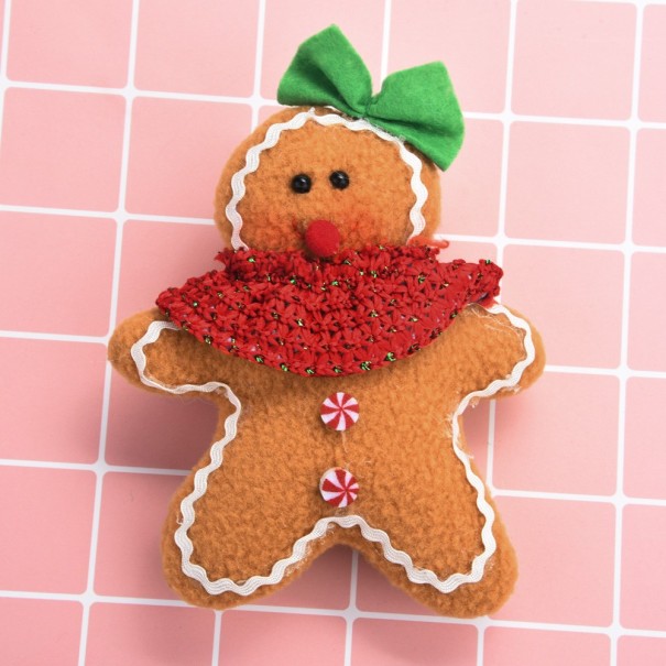 Decoração de Natal em forma de bolacha de gengibre 2