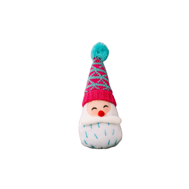 Decoração de Natal para pendurar 19 x 6 cm rosa