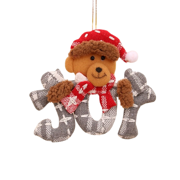 Decoração de Natal suspensa 14 x 16 cm 1