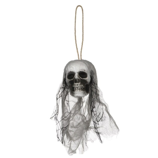 Decoración colgante de calavera 36 cm 6